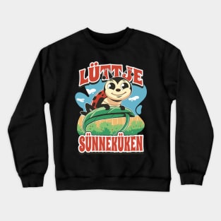 Lüttje Sünneküken Kleiner Marienkaefer Crewneck Sweatshirt